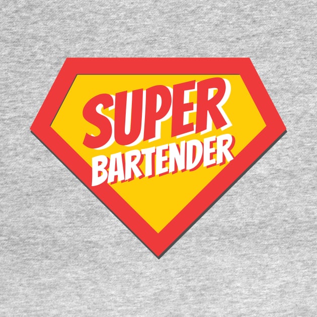 Bartender Gifts | Super Bartender by BetterManufaktur